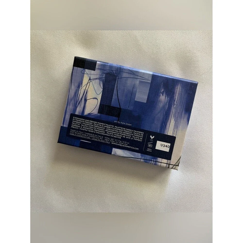 NABLA Cutie Midnight Blue Vegan 6 Pan Eyeshadow Palette Full Size NWT